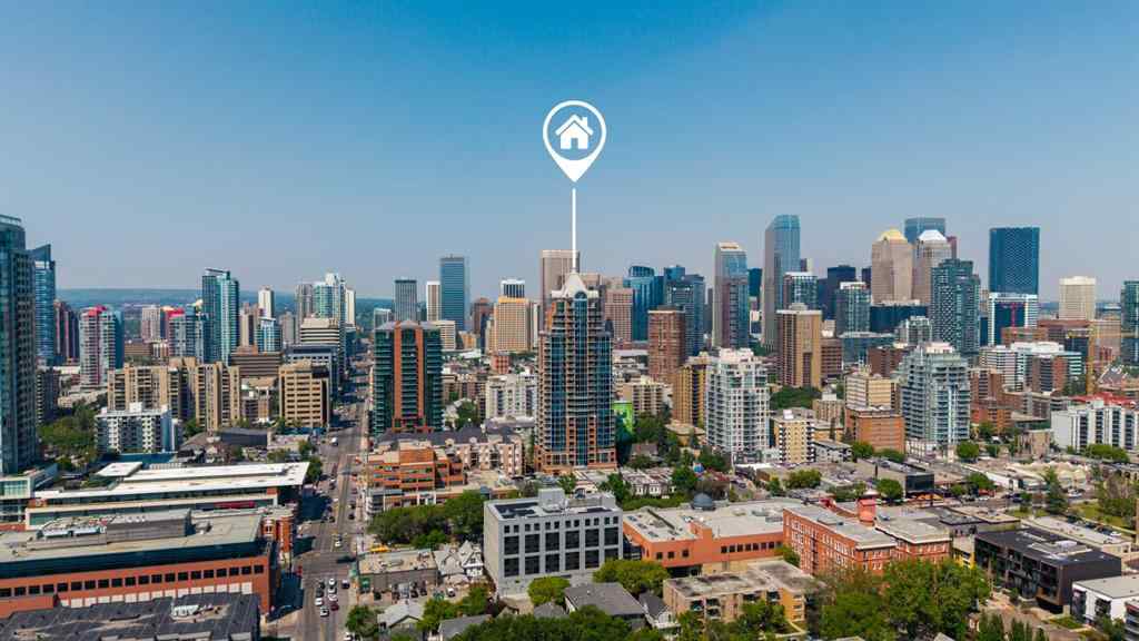 MLS® A2256560 - Unit #808 817 15 Avenue SW in Beltline Calgary, Residential