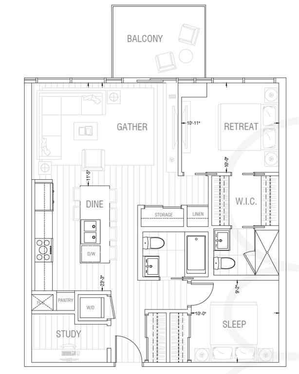 MLS® A2256561 - Unit #603 8505 Broadcast Avenue SW in West Springs Calgary, Residential
