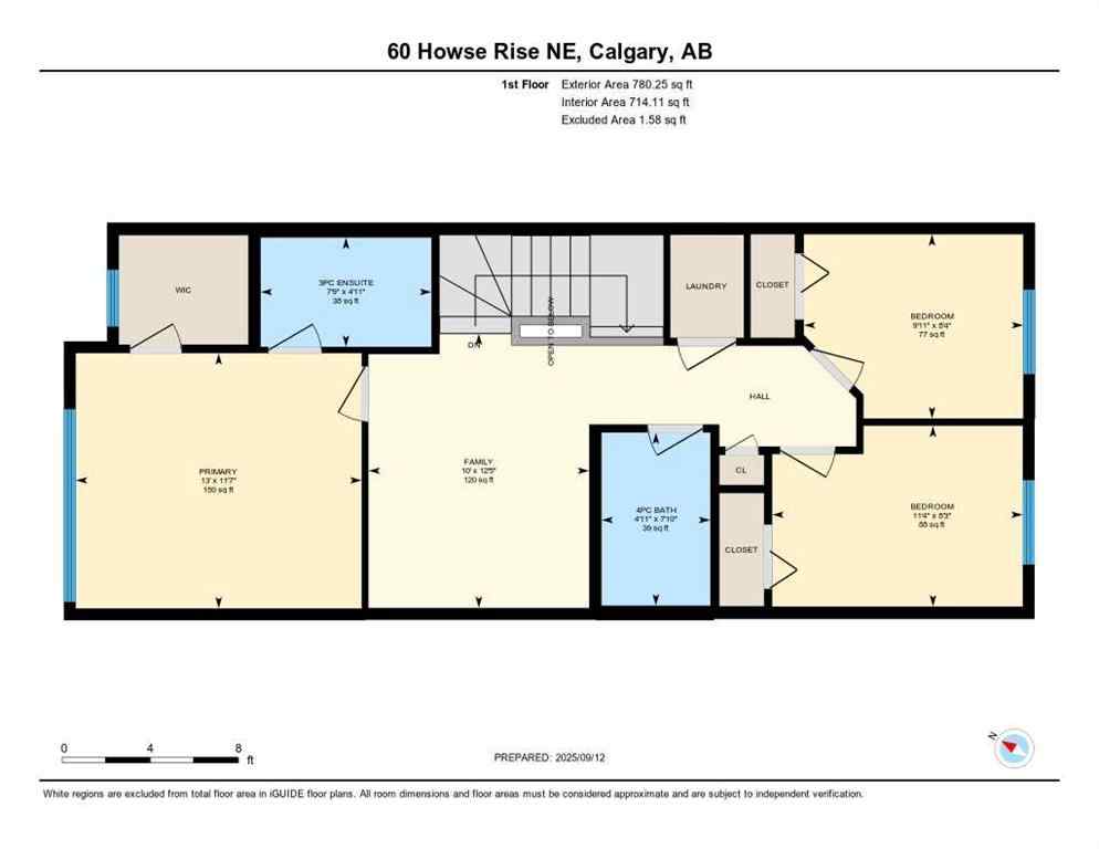 MLS® A2256570 - 60 Howse Rise NE in Livingston Calgary, Residential