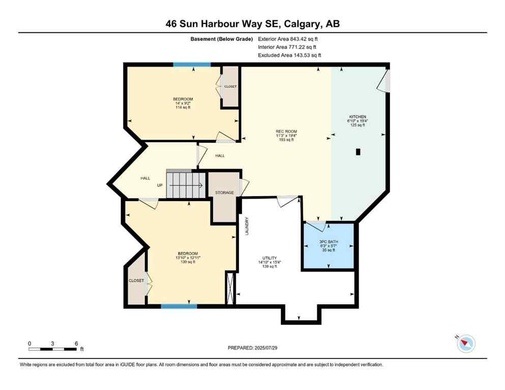 MLS® A2256574 - 46 Sun Harbour Road SE in Sundance Calgary, Residential