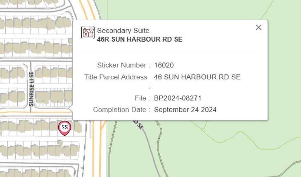 MLS® A2256574 - 46 Sun Harbour Road SE in Sundance Calgary, Residential