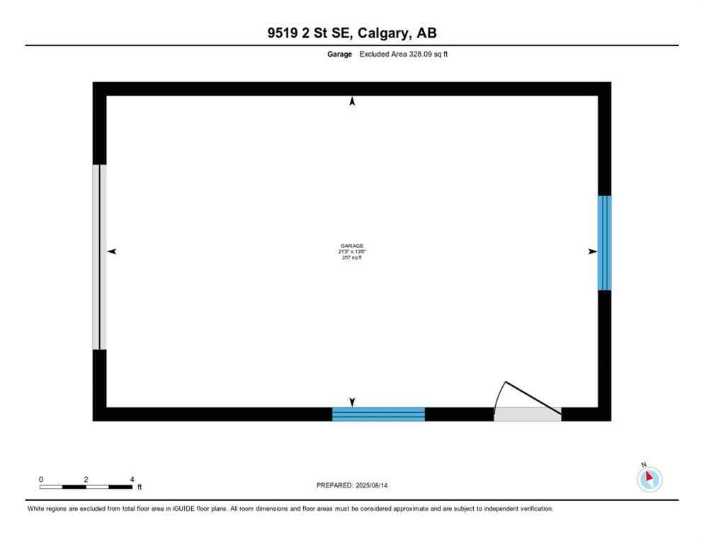 MLS® A2256591 - 9519 2 Street SE in Acadia Calgary, Residential