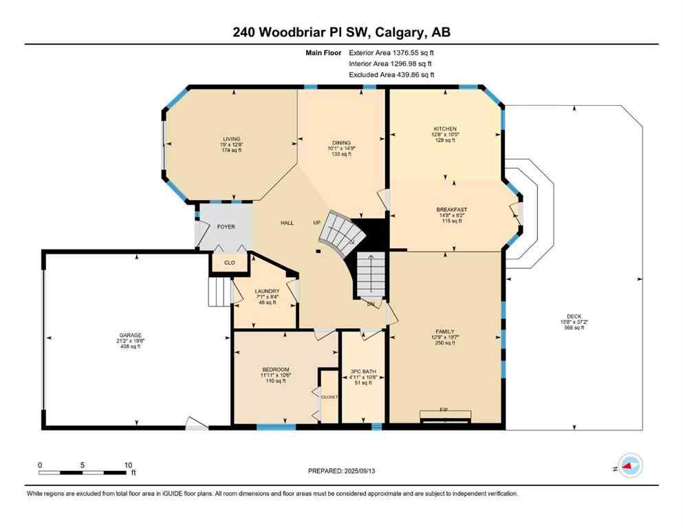 MLS® A2256623 - 240 Woodbriar Place SW in Woodbine Calgary, Residential