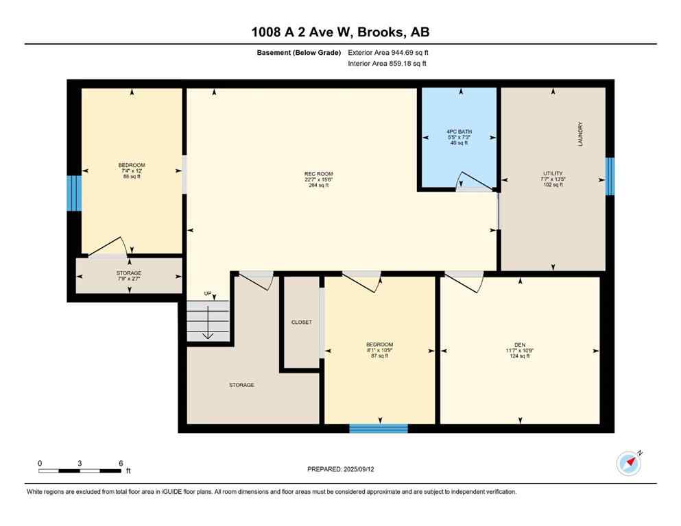 MLS® A2256648 - Unit #A 1008 2 Avenue W in West End Brooks, Residential