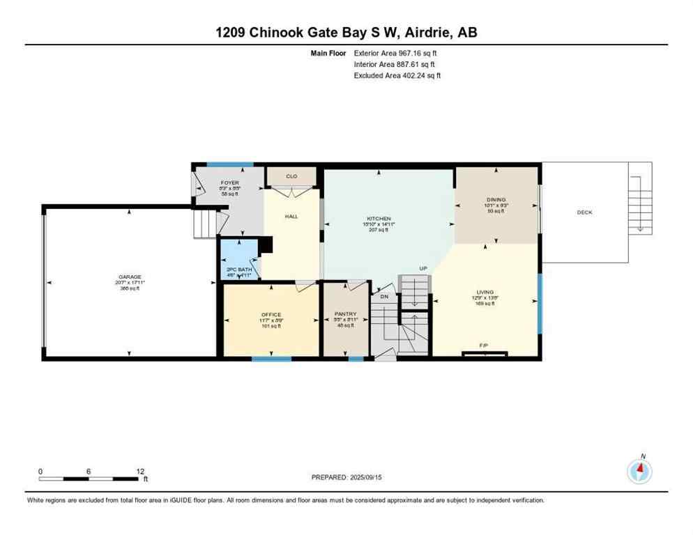 MLS® A2256671 - 1209 Chinook Gate Bay SW in Chinook Gate Airdrie, Residential
