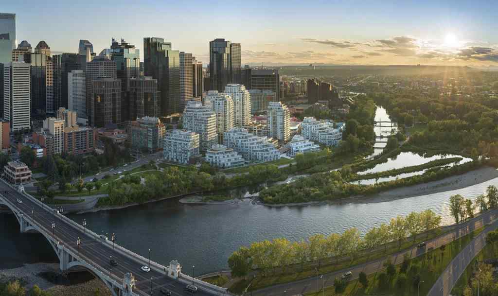 MLS® A2256681 - Unit #812 222 Riverfront Avenue SW in Chinatown Calgary, Residential