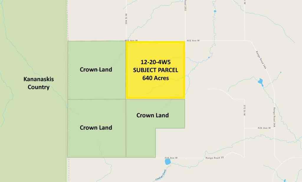 MLS® A2256683 -  12-20-4W5   in NONE Rural Foothills County, Agri-Business
