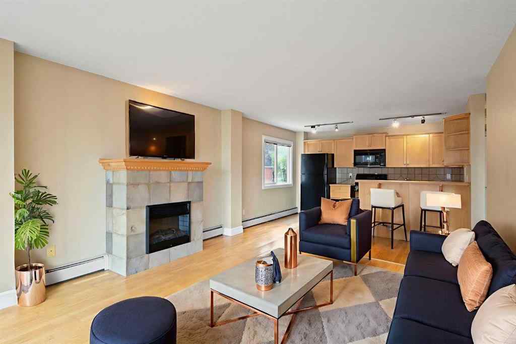 MLS® A2256685 - Unit #204 920 Royal Avenue SW in Lower Mount Royal Calgary, Residential