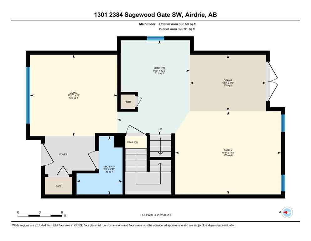 MLS® A2256715 - Unit #1301 2384 Sagewood Gate SW in Sagewood Airdrie, Residential