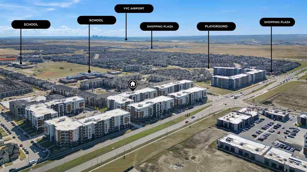 MLS® A2256770 - Unit #4115 4641 128 Avenue NE in Skyview Ranch Calgary, Residential
