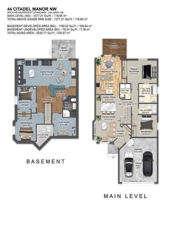 MLS® A2256829 - 44 Citadel Manor NW in Citadel Calgary, Residential