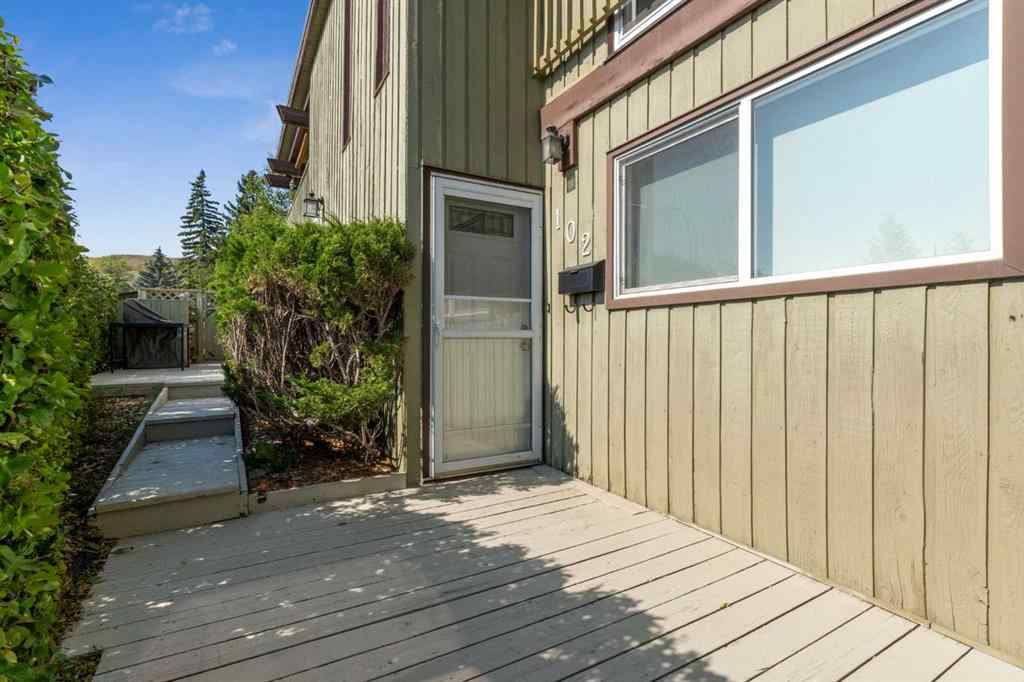 MLS® A2256834 - Unit #102 7416 Hunterview Drive NW in Huntington Hills Calgary, Residential