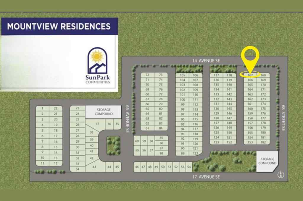 MLS® A2256839 - Unit #167 6724 17 Avenue SE in Red Carpet Calgary, Mobile
