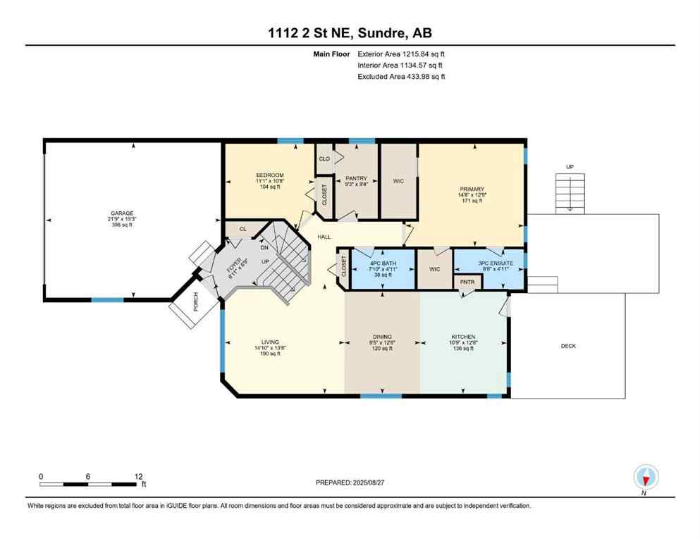 MLS® A2256847 - 1112 2 Street NE in NONE Sundre, Residential