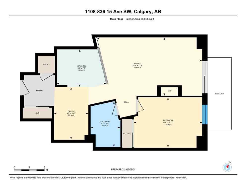 MLS® A2256857 - Unit #1108 836 15 Avenue SW in Beltline Calgary, Residential