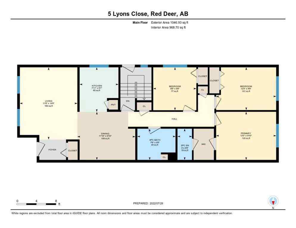 MLS® A2256860 - 5 Lyons Close  in Lancaster Green Red Deer, Residential