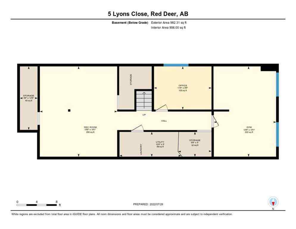 MLS® A2256860 - 5 Lyons Close  in Lancaster Green Red Deer, Residential