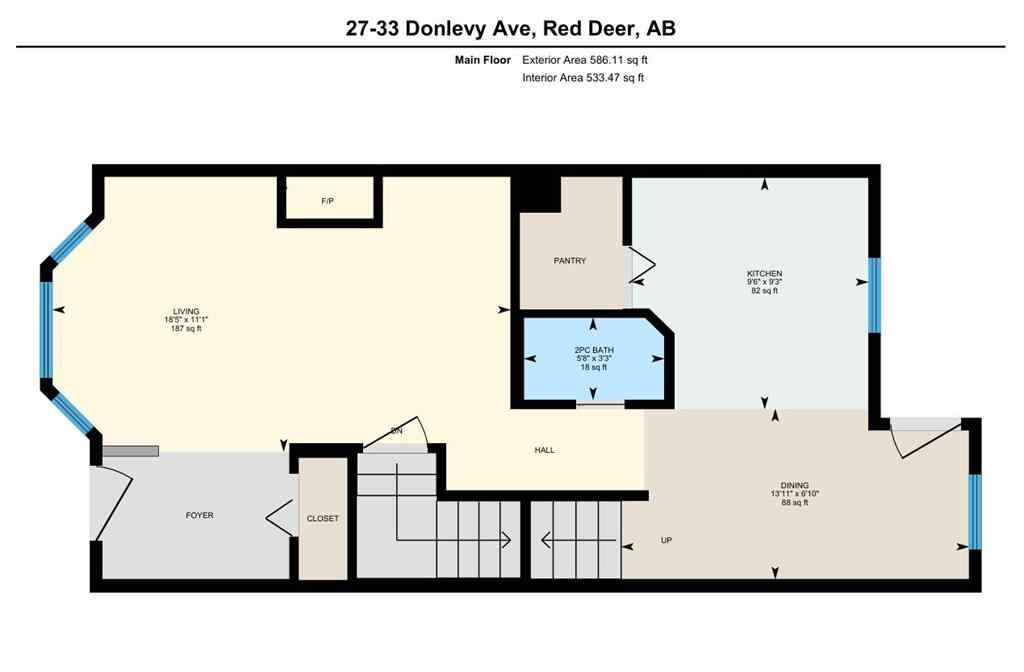 MLS® A2256869 - Unit #27 33 Donlevy Avenue  in Davenport Red Deer, Residential