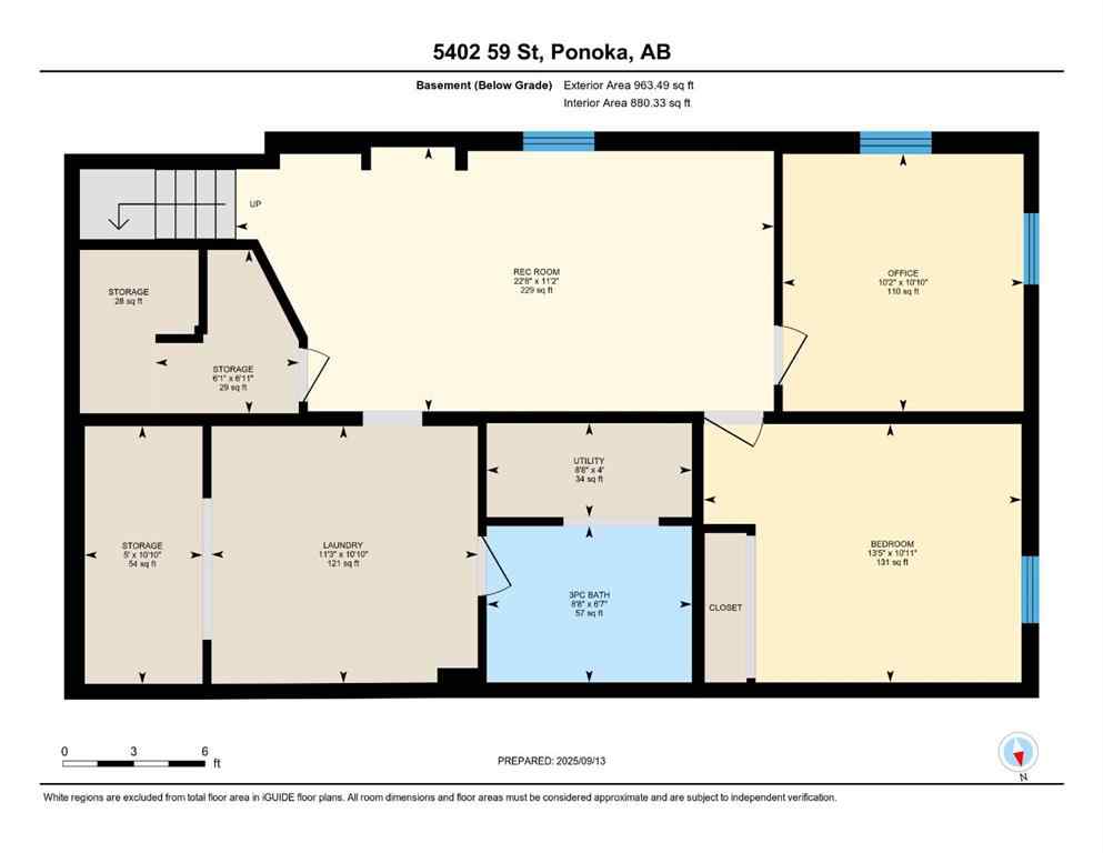MLS® A2256881 - 5402 59 Street  in Lucas Heights Ponoka, Residential