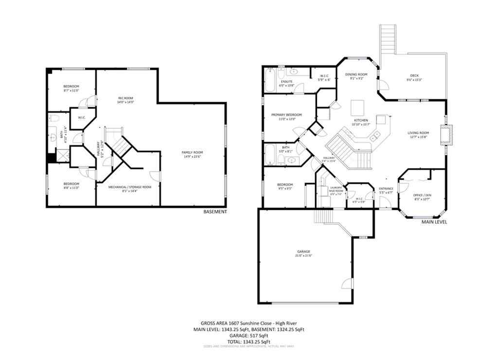 MLS&reg; # A2256927 - 1607 Sunshine Close SE in Sunshine Meadow High River, Residential Open Houses
