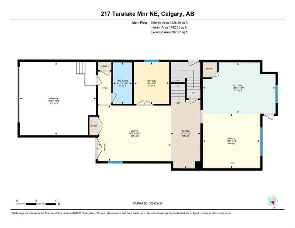 MLS® A2256946 - 217 Taralake Manor NE in Taradale Calgary, Residential
