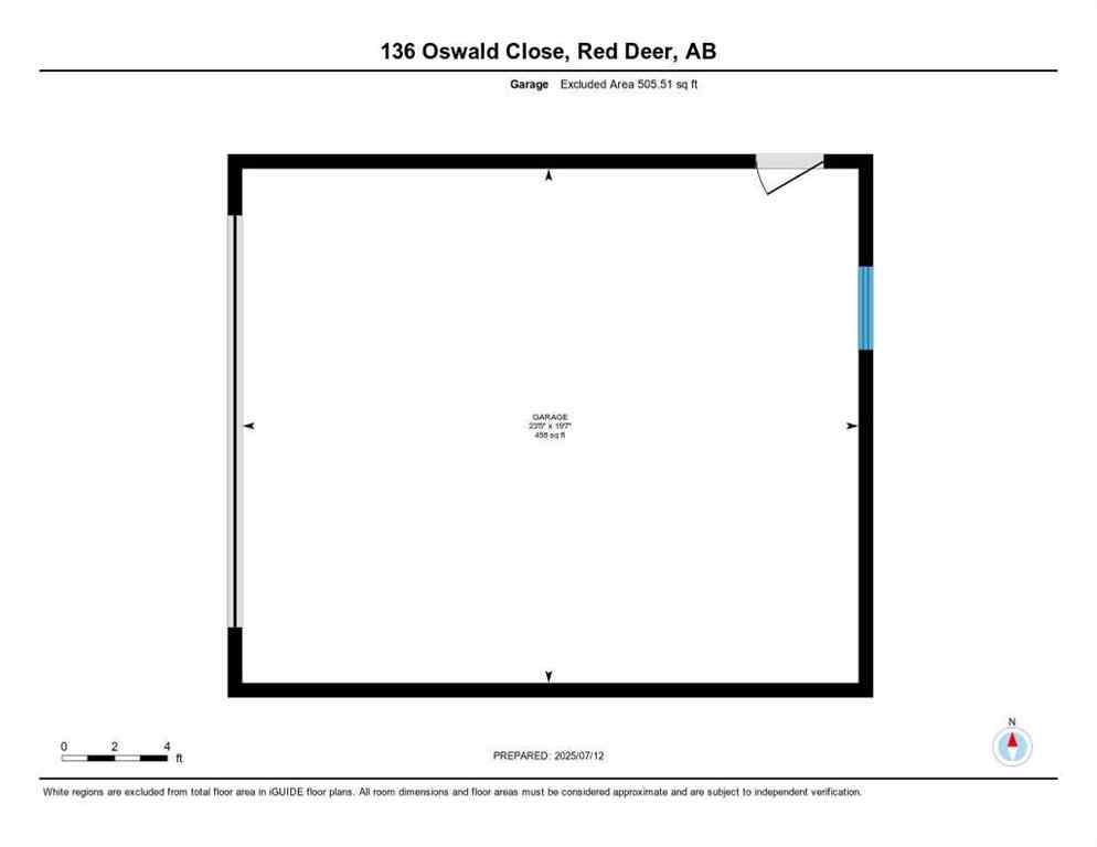 MLS® A2257010 - 136 Oswald Close  in Oriole Park West Red Deer, Residential