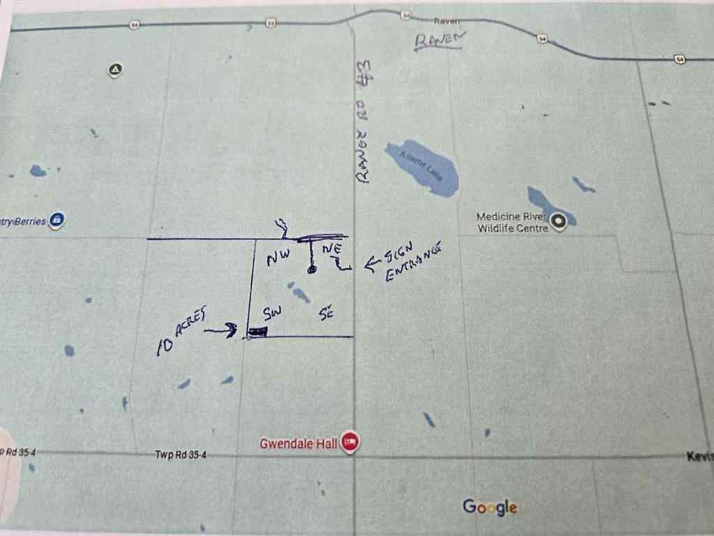 MLS® A2257013 -  TWP 360  RR. 43   in NONE Rural Clearwater County, Agri-Business