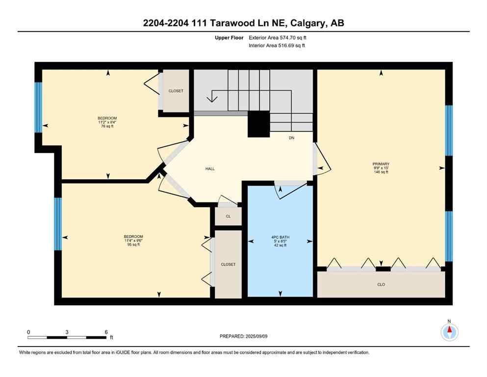 MLS® A2257057 - Unit #2204 111 Tarawood Lane NE in Taradale Calgary, Residential