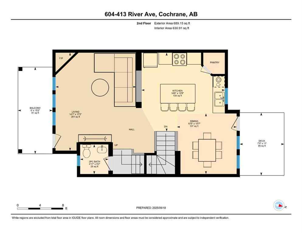 MLS® A2257077 - Unit #604 413 River Avenue  in Riverview Cochrane, Residential