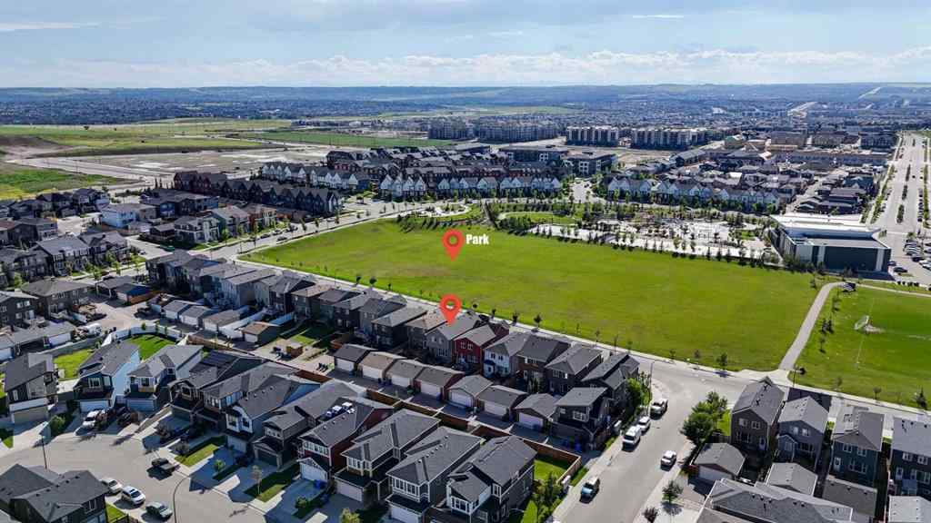 MLS® A2257082 - 64 Howse Drive NE in Livingston Calgary, Residential