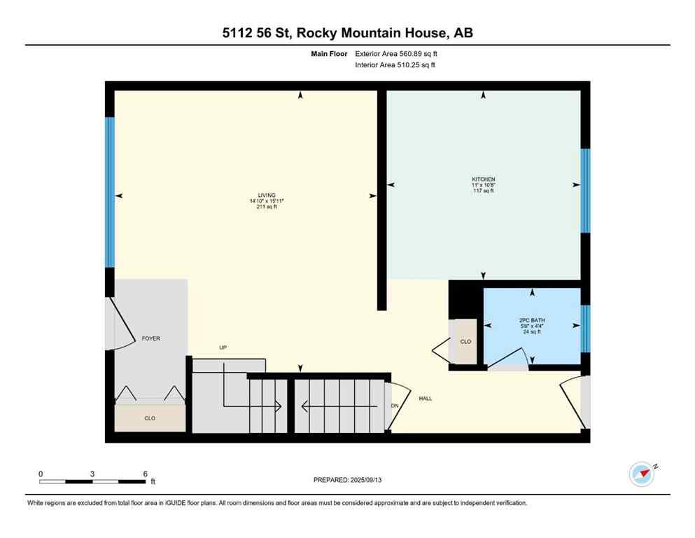 MLS® A2257083 - 5112 56 Street  in Rocky Mtn House Rocky Mountain House, Residential