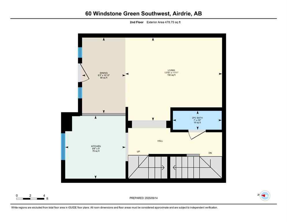 MLS® A2257086 - 60 Windstone Green SW in Windsong Airdrie, Residential
