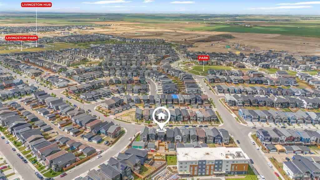 MLS® A2257088 - 685 Livingston Way NE in Livingston Calgary, Residential