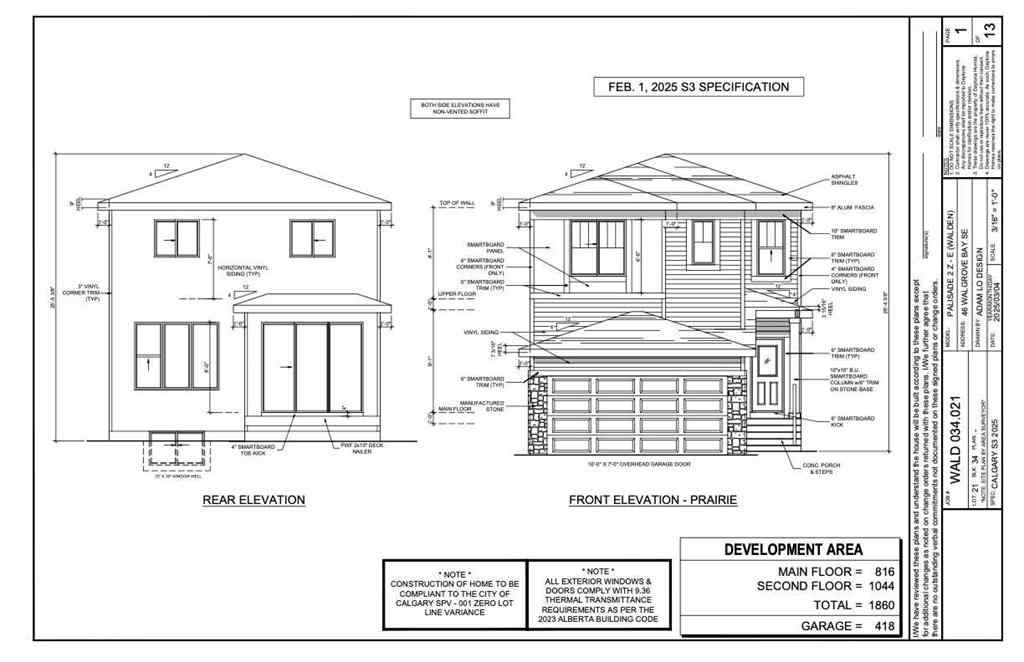 MLS® A2257098 - 42 Walgrove Bay SE in Walden Calgary, Residential