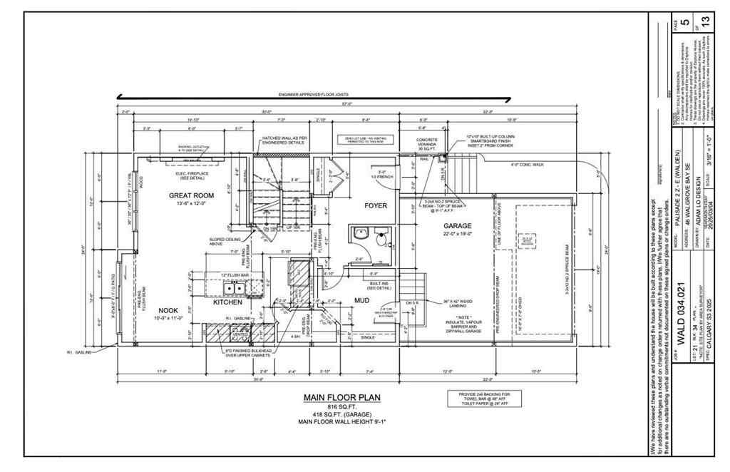 MLS® A2257098 - 42 Walgrove Bay SE in Walden Calgary, Residential