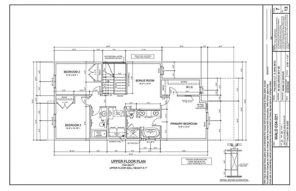 MLS® A2257098 - 42 Walgrove Bay SE in Walden Calgary, Residential