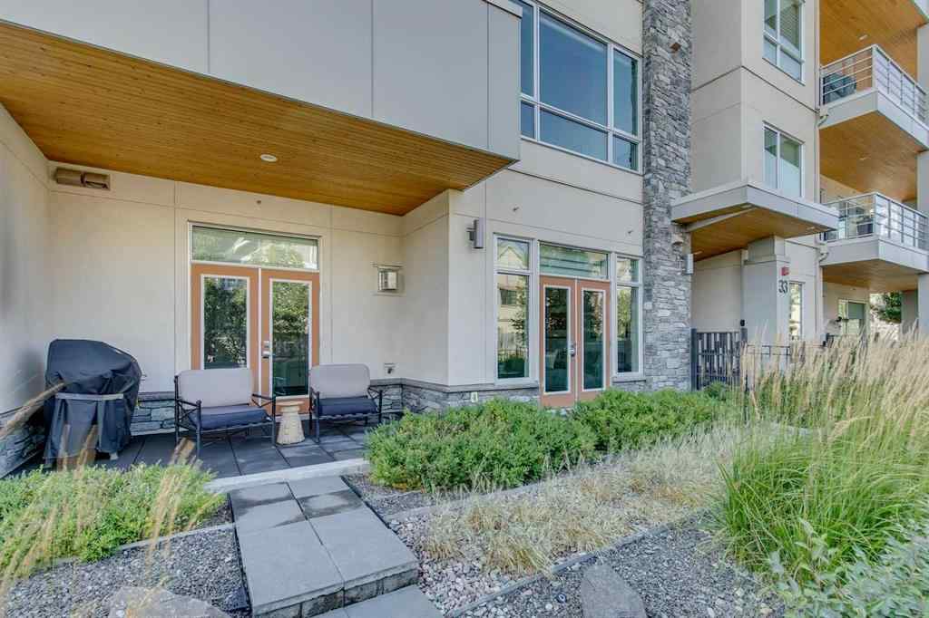 MLS® A2257105 - Unit #106 33 Burma Star Road SW in Currie Barracks Calgary, Residential