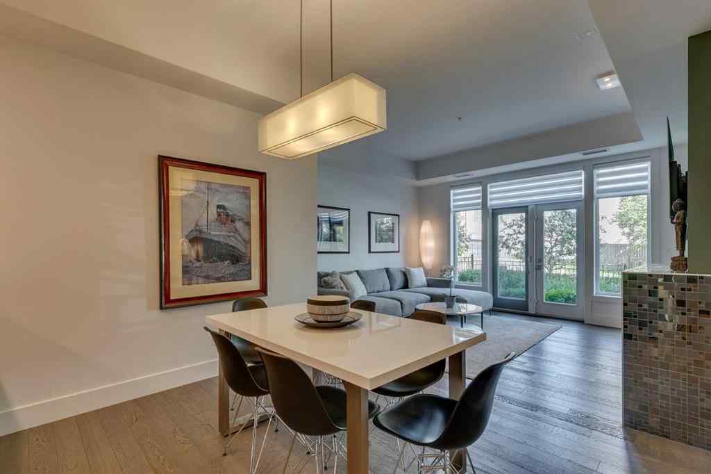 MLS® A2257105 - Unit #106 33 Burma Star Road SW in Currie Barracks Calgary, Residential