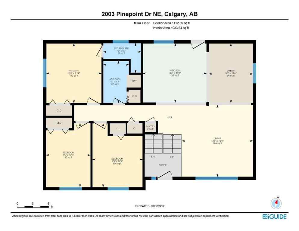 MLS® A2257122 - 2003 Pinepoint Road NE in Pineridge Calgary, Residential