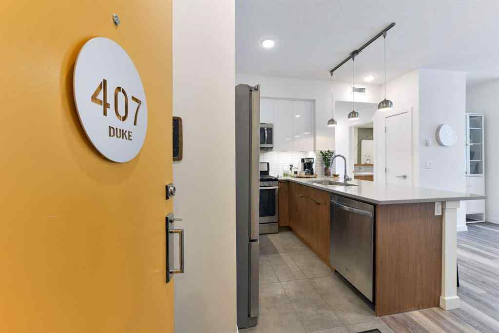 MLS® A2257124 - Unit #407 120 18 Avenue SW in Mission Calgary, Residential