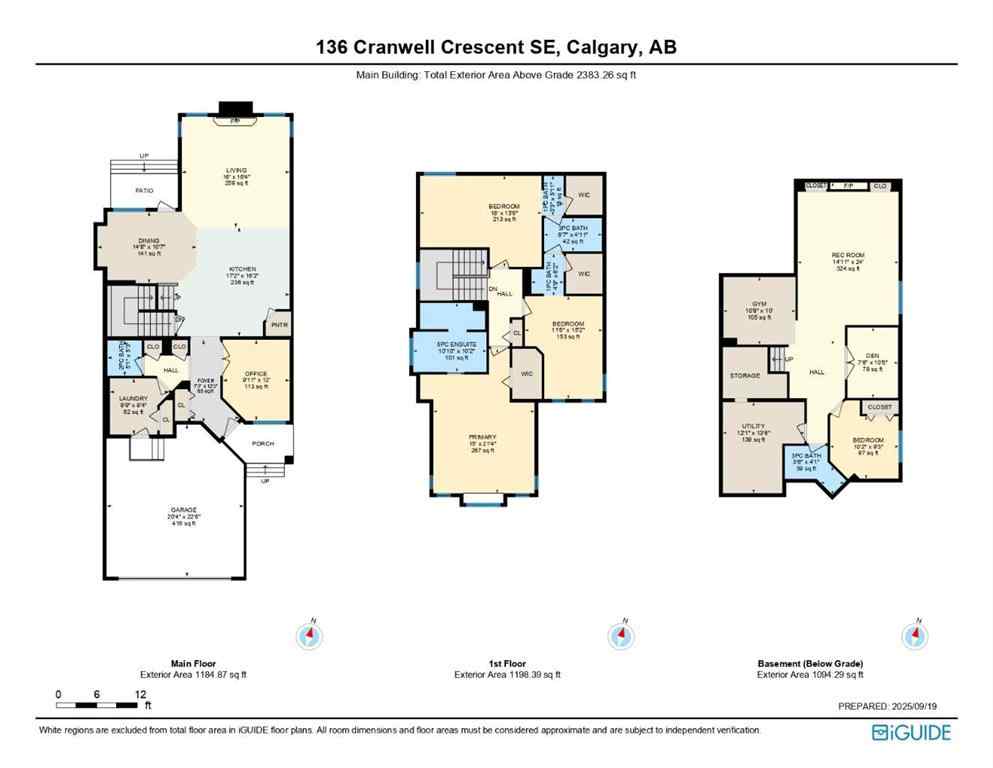 MLS® A2257125 - 136 Cranwell Crescent SE in Cranston Calgary, Residential