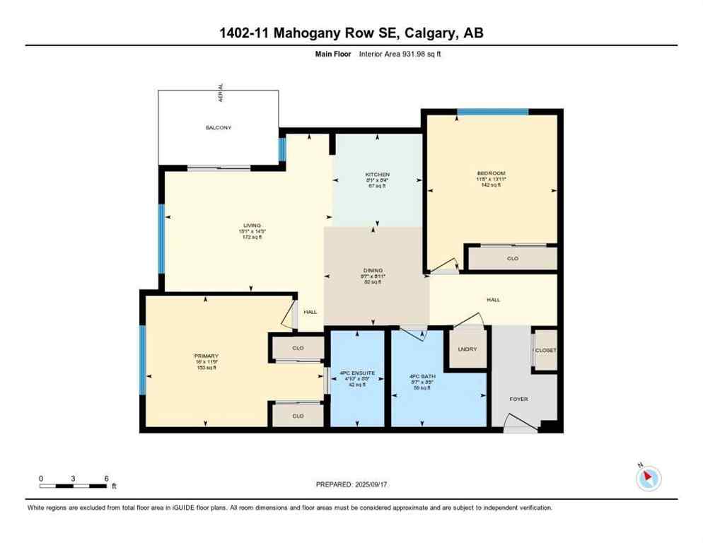 MLS® A2257154 - Unit #1402 11 Mahogany Row SE in Mahogany Calgary, Residential