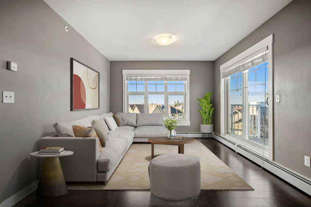 MLS® A2257154 - Unit #1402 11 Mahogany Row SE in Mahogany Calgary, Residential