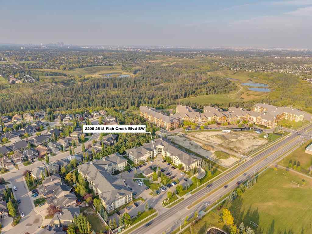 MLS® A2257162 - Unit #2205 2518 Fish Creek Boulevard SW in Evergreen Calgary, Residential