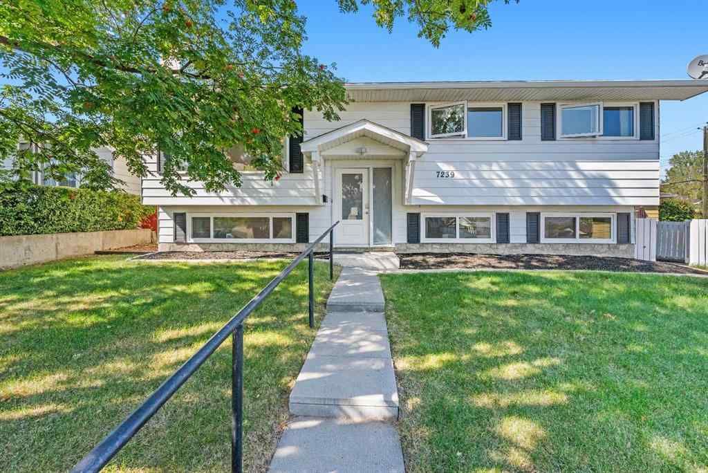 MLS® A2257165 - 7239 Hunterdale Road NW in Huntington Hills Calgary, Residential