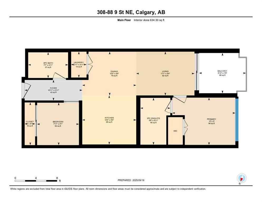 MLS® A2257180 - Unit #308 88 9 Street NE in Bridgeland/Riverside Calgary, Residential