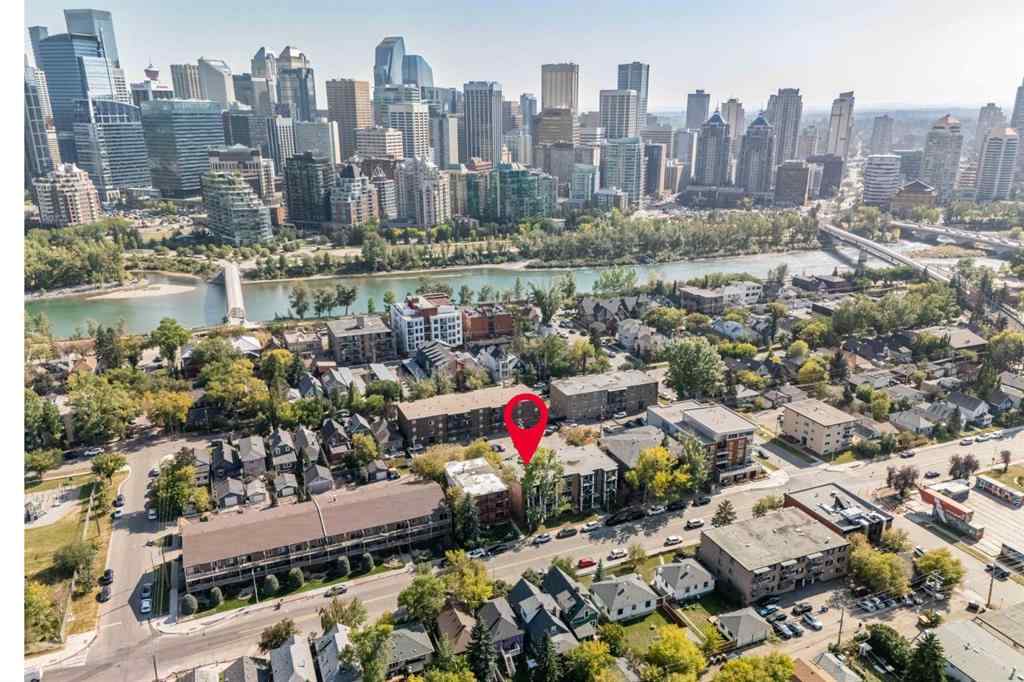 MLS® A2257192 - Unit #104 927 2 Avenue NW in Sunnyside Calgary, Residential