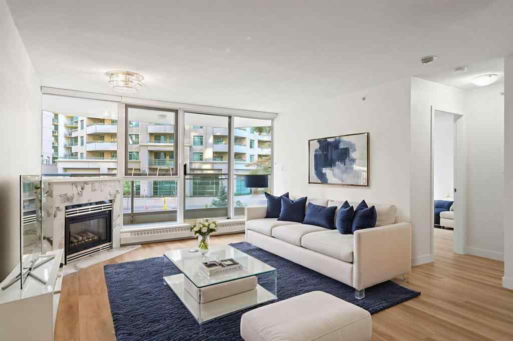 MLS® A2257199 - Unit #210 1108 6 Avenue SW in Downtown West End Calgary, Residential