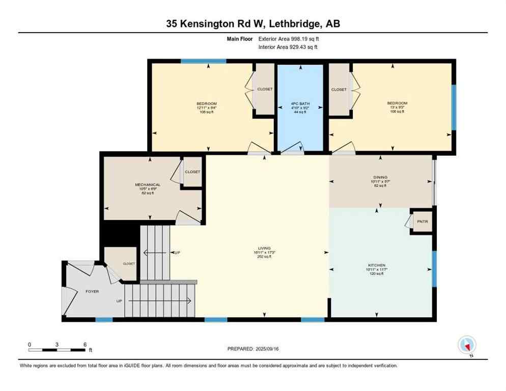 MLS® A2257241 - 35 Kensington Road W in Garry Station Lethbridge, Residential