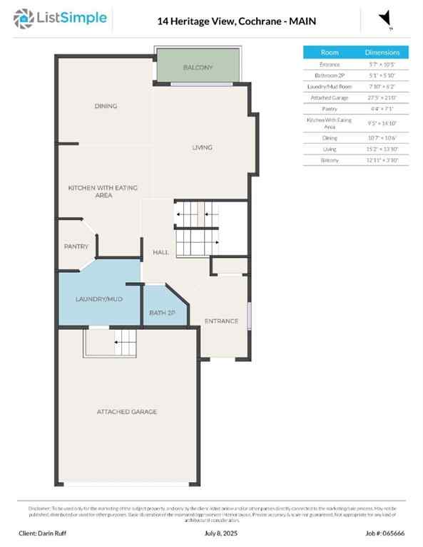 MLS® A2257251 - 14 Heritage View  in Heritage Hills Cochrane, Residential